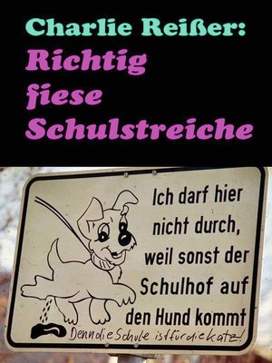 cover image of Richtig fiese Schulstreiche
